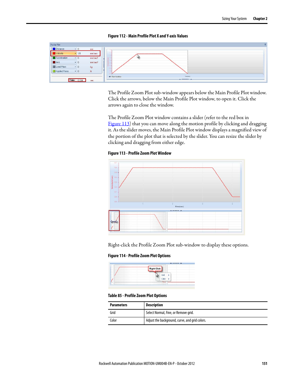 Rockwell Automation Motion Analyzer Software User Manual | Page 151 / 280