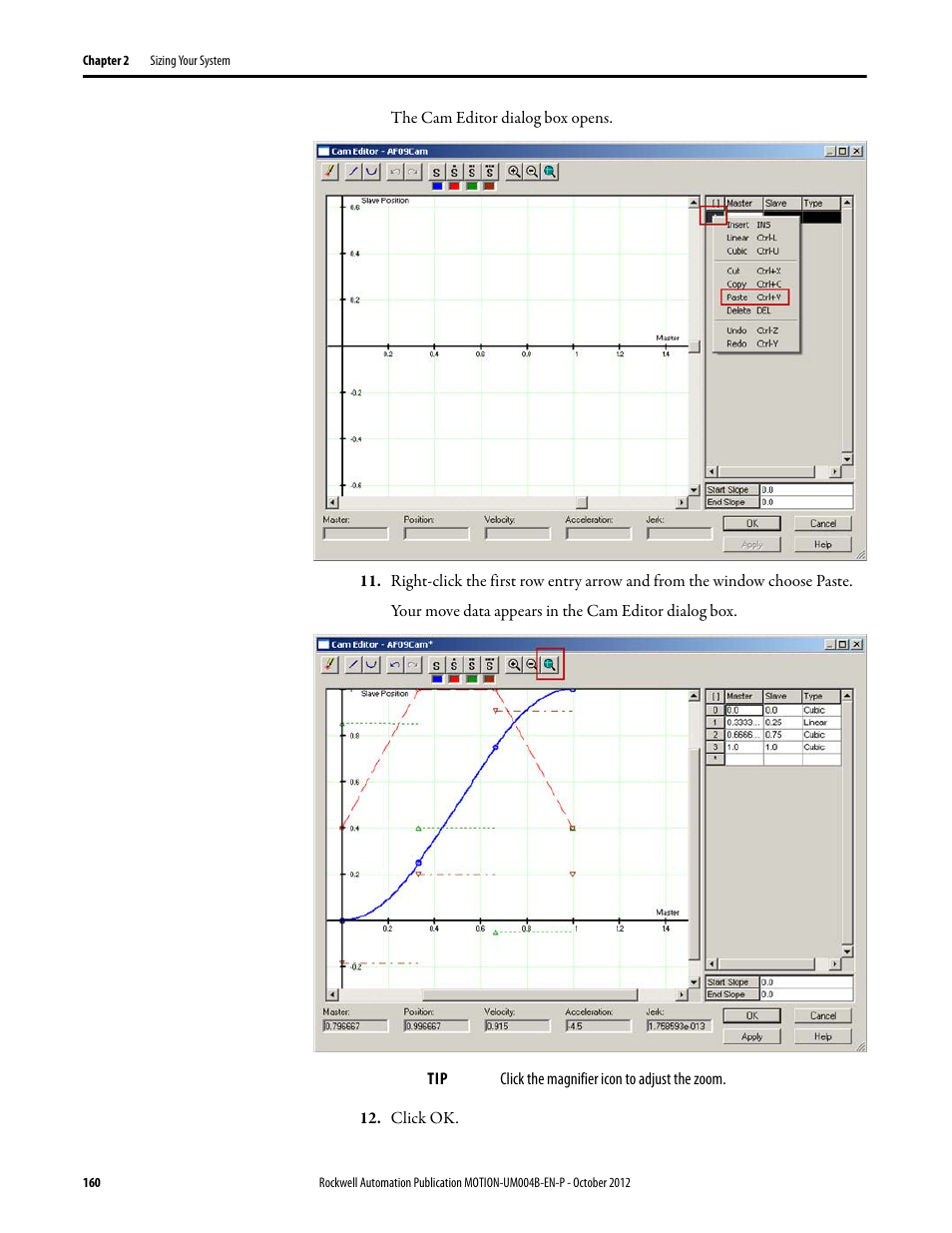 Rockwell Automation Motion Analyzer Software User Manual | Page 160 / 280