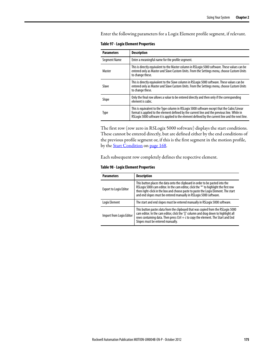 Rockwell Automation Motion Analyzer Software User Manual | Page 175 / 280