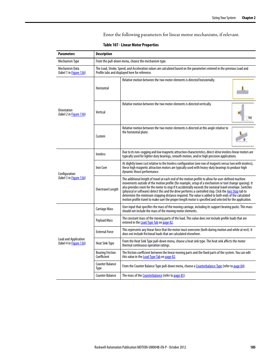 Rockwell Automation Motion Analyzer Software User Manual | Page 185 / 280