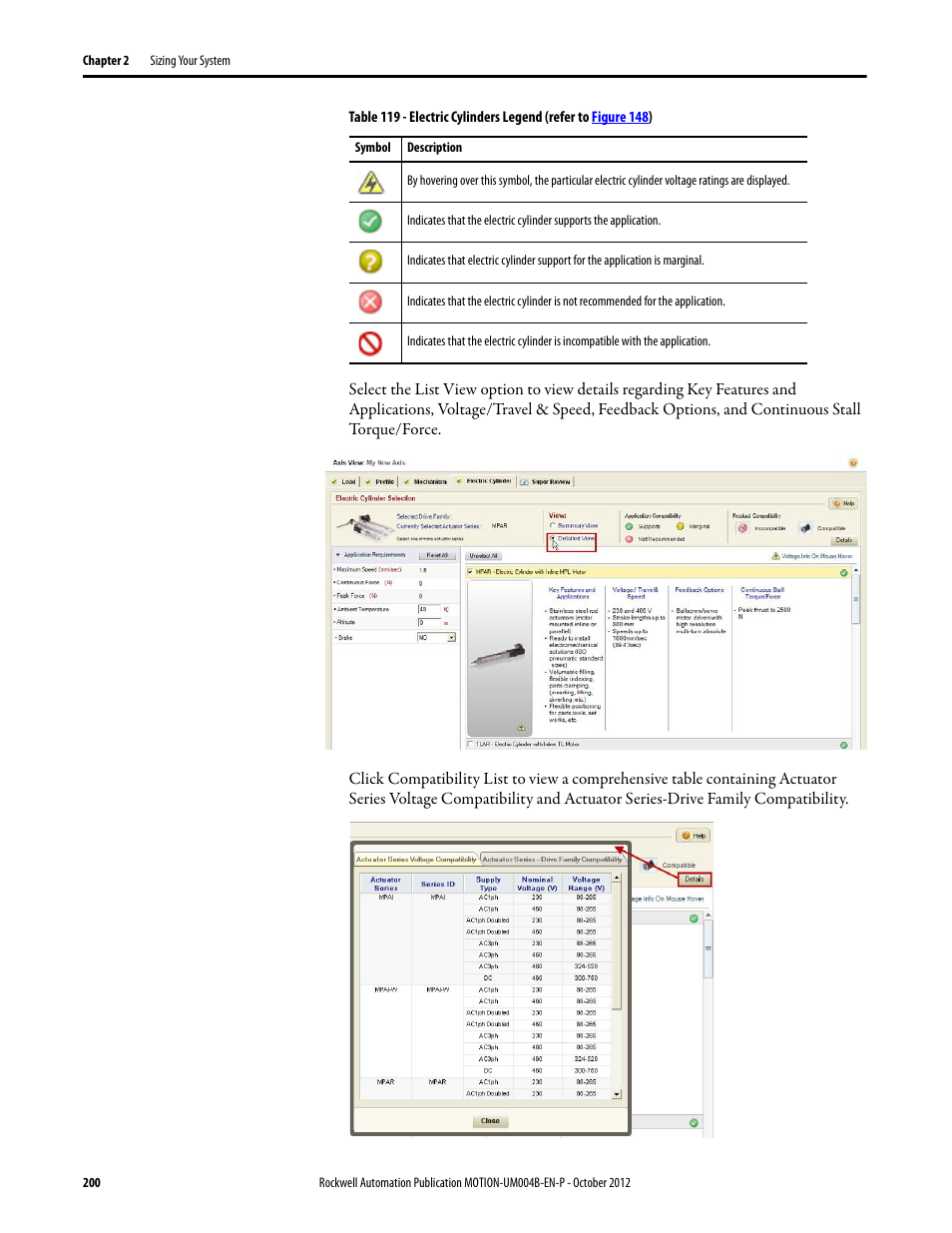 Rockwell Automation Motion Analyzer Software User Manual | Page 200 / 280