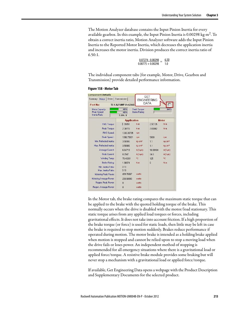 Rockwell Automation Motion Analyzer Software User Manual | Page 213 / 280