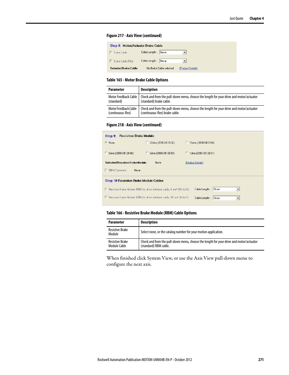 Rockwell Automation Motion Analyzer Software User Manual | Page 271 / 280