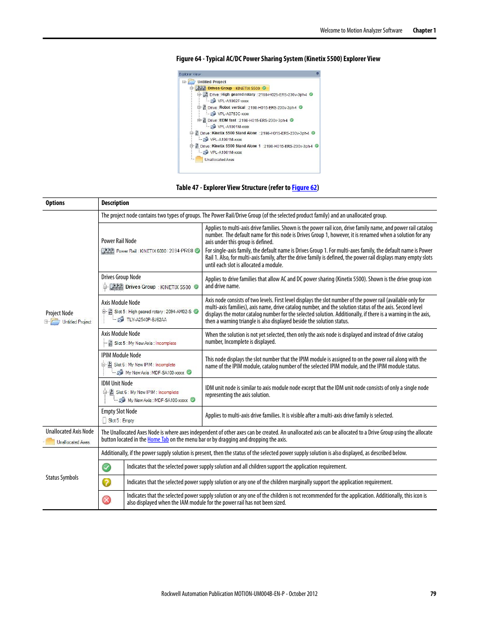 Rockwell Automation Motion Analyzer Software User Manual | Page 79 / 280