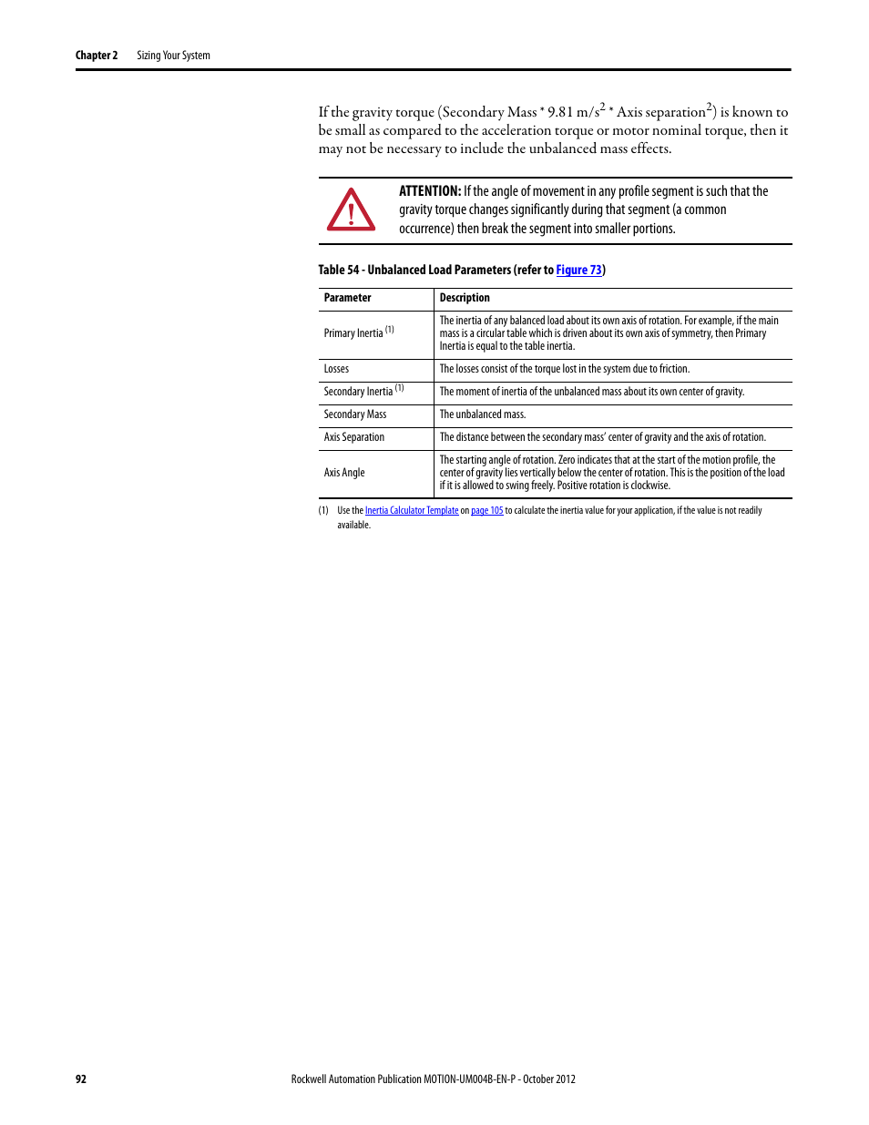 Rockwell Automation Motion Analyzer Software User Manual | Page 92 / 280