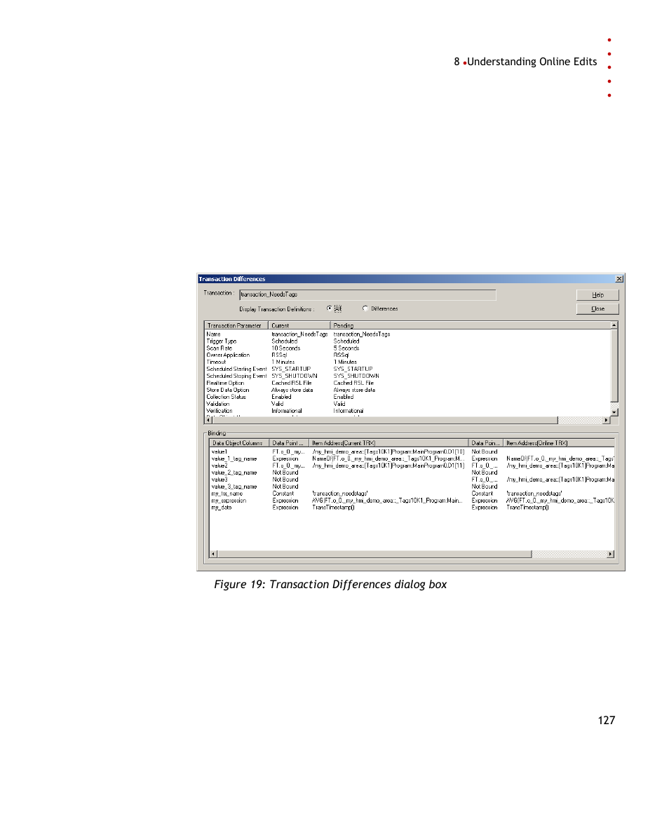 Rockwell Automation FactoryTalk Transaction Manager User Guide User Manual | Page 127 / 186