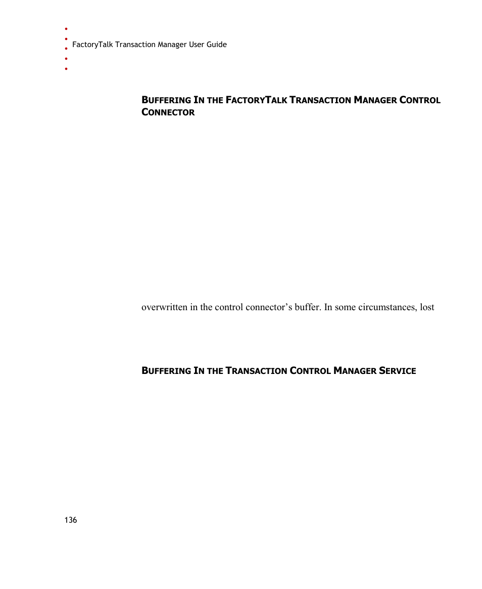 Rockwell Automation FactoryTalk Transaction Manager User Guide User Manual | Page 136 / 186