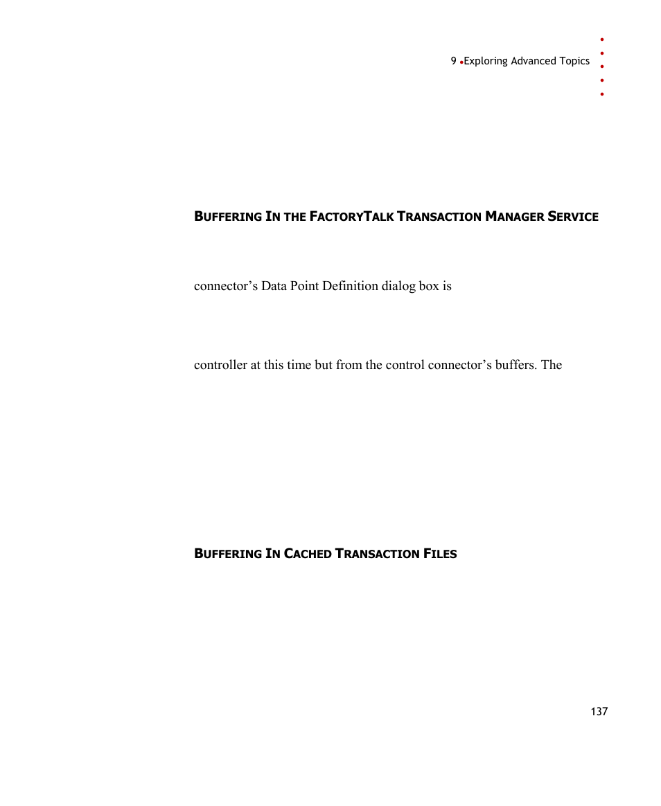 Rockwell Automation FactoryTalk Transaction Manager User Guide User Manual | Page 137 / 186