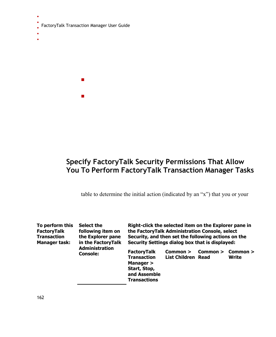 Rockwell Automation FactoryTalk Transaction Manager User Guide User Manual | Page 162 / 186