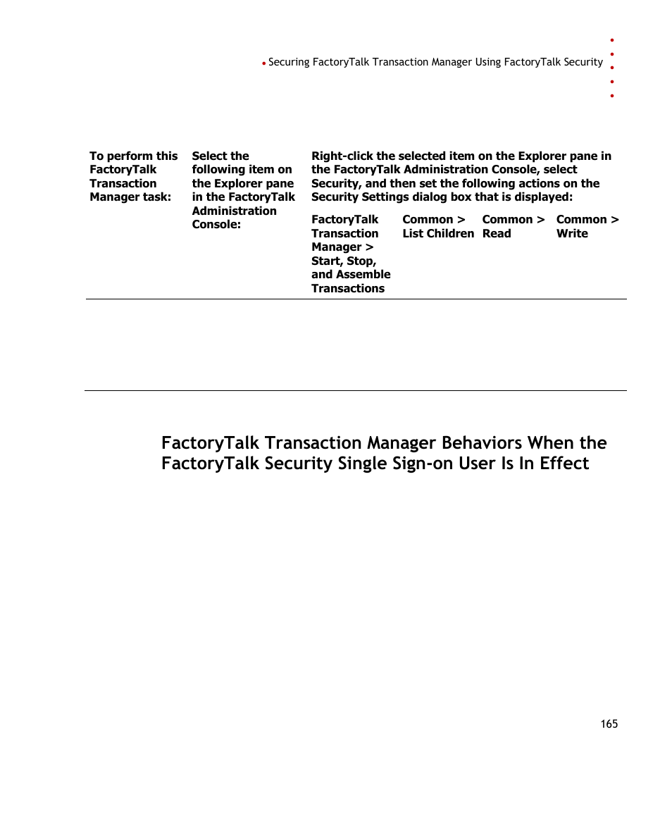 Rockwell Automation FactoryTalk Transaction Manager User Guide User Manual | Page 165 / 186