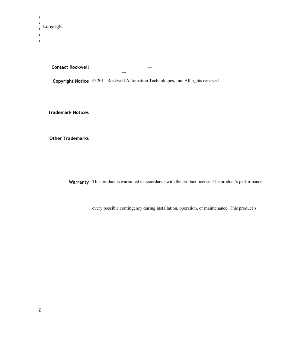 Rockwell Automation FactoryTalk Transaction Manager User Guide User Manual | Page 2 / 186