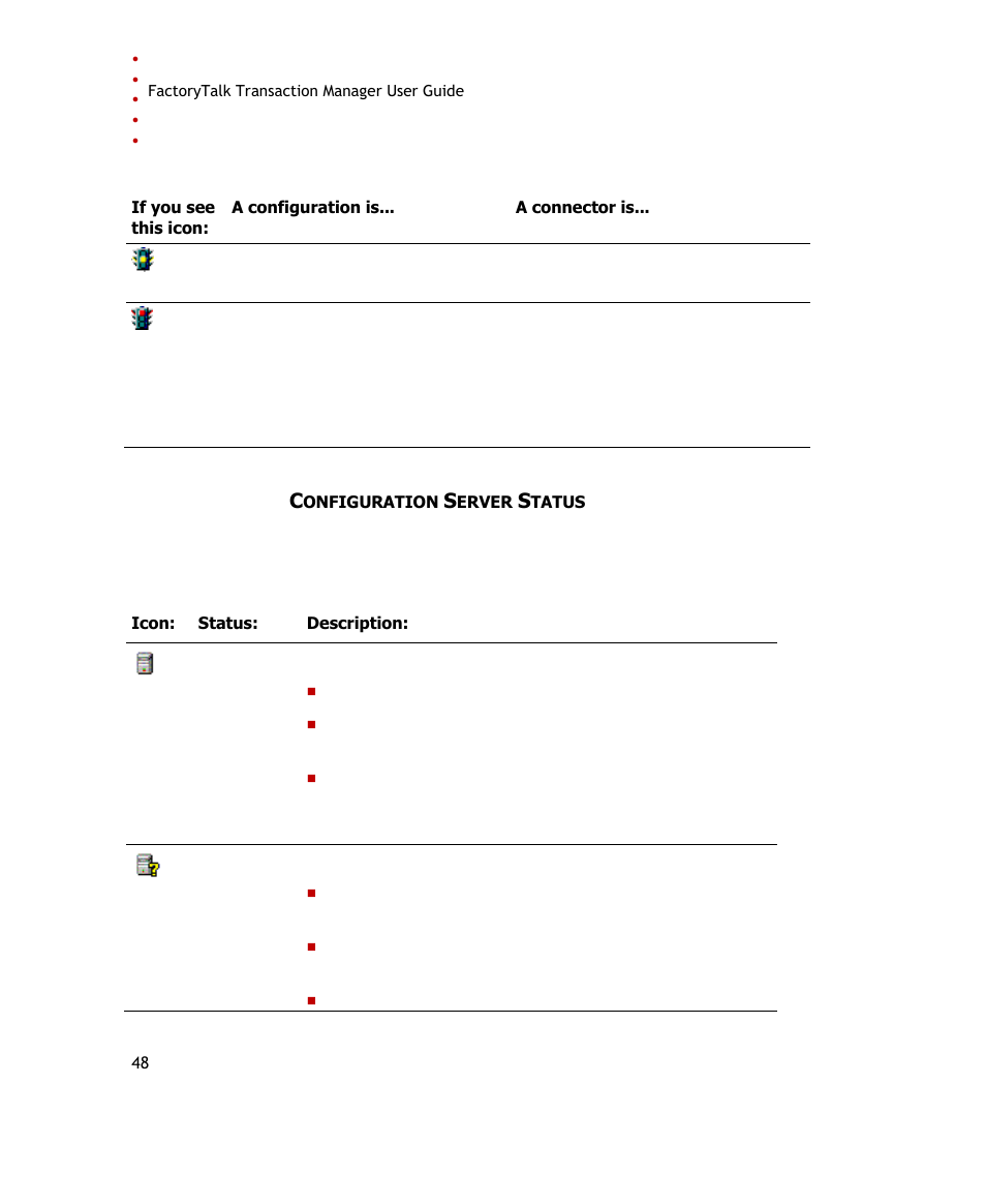 Rockwell Automation FactoryTalk Transaction Manager User Guide User Manual | Page 48 / 186