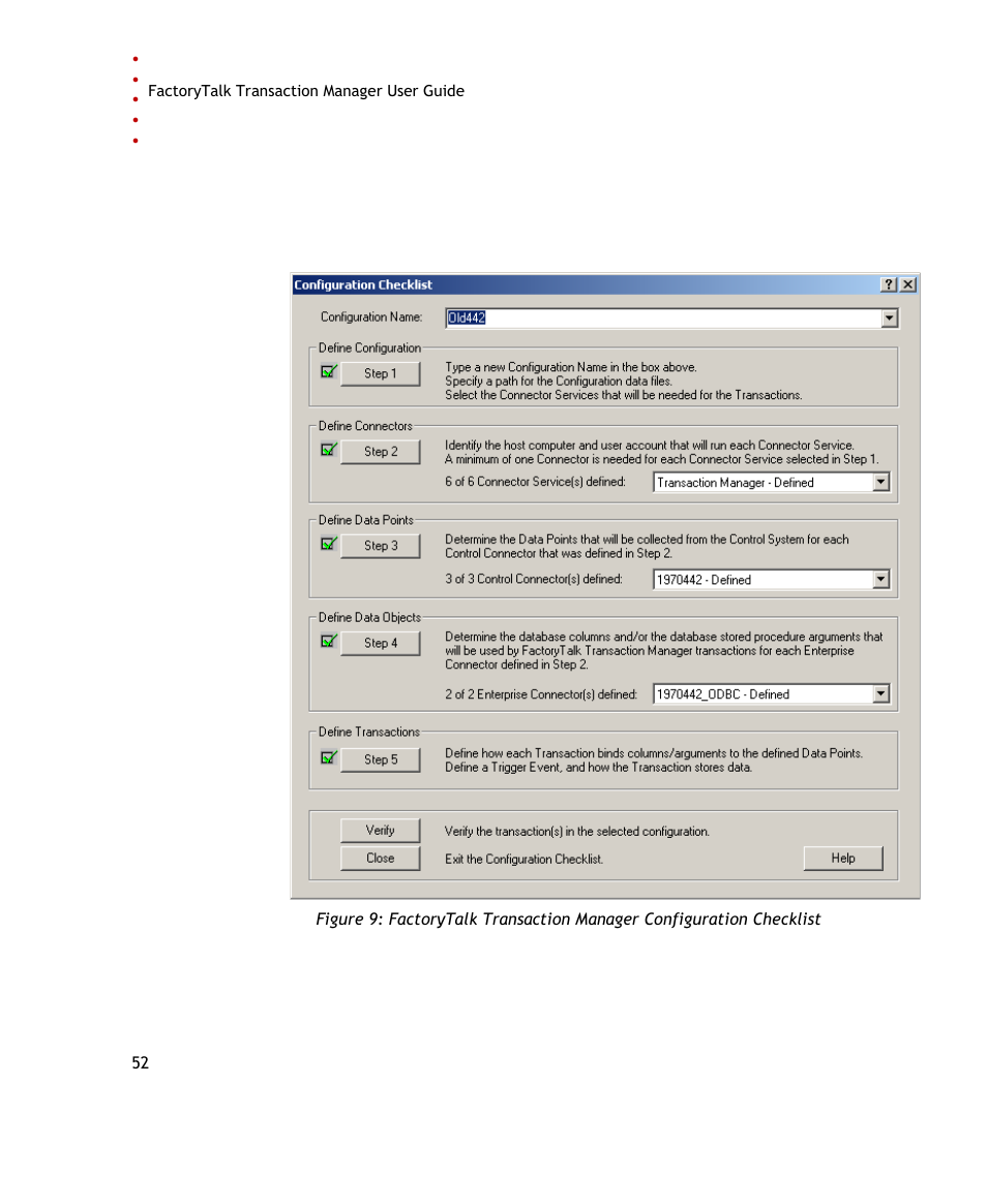 Rockwell Automation FactoryTalk Transaction Manager User Guide User Manual | Page 52 / 186