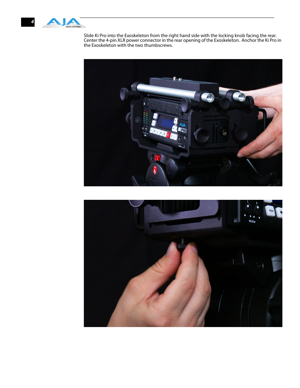 AJA Ki Pro User Manual | Page 4 / 16