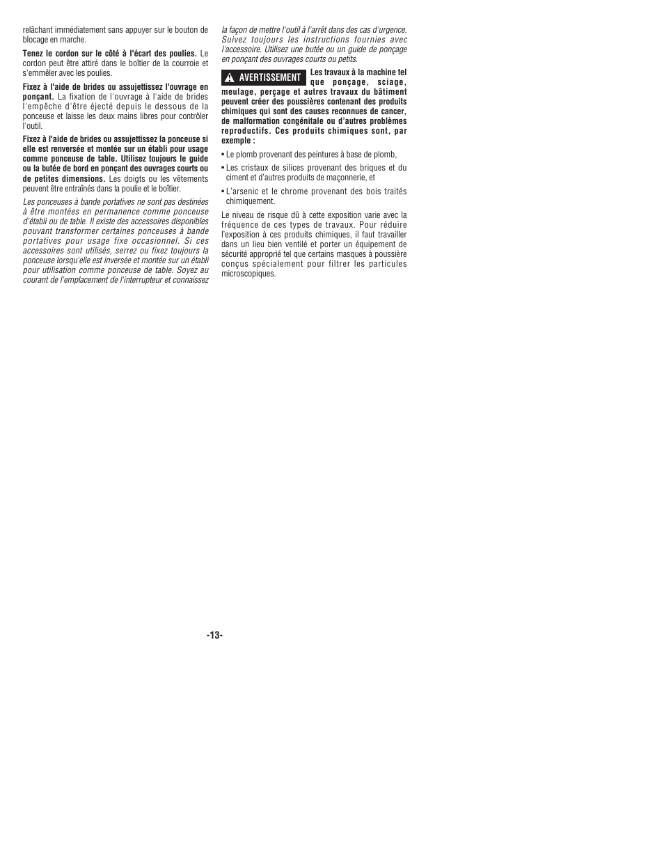 Bosch 1274DVS User Manual | Page 13 / 32