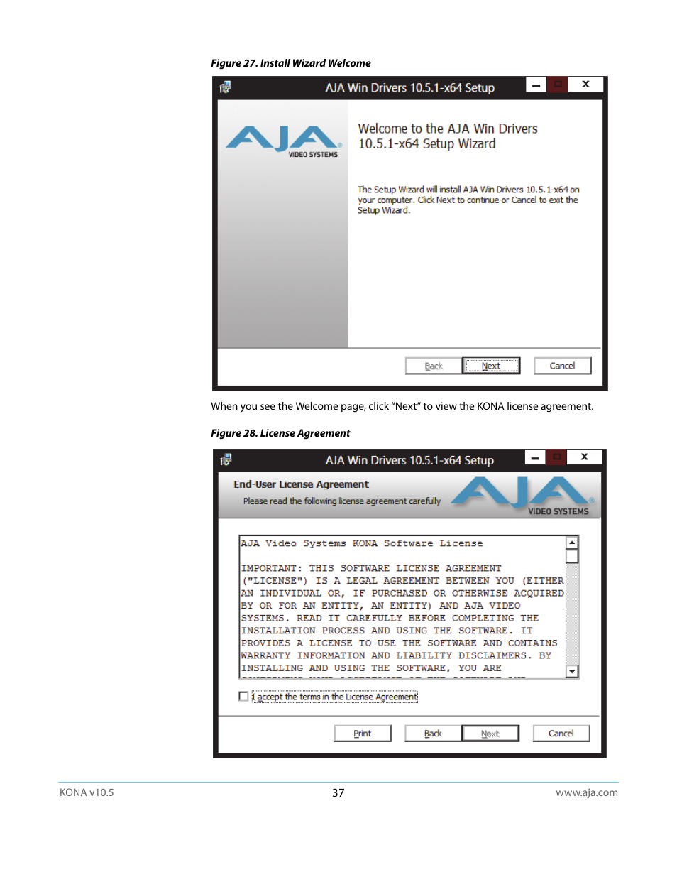 AJA KONA LHi User Manual | Page 37 / 97