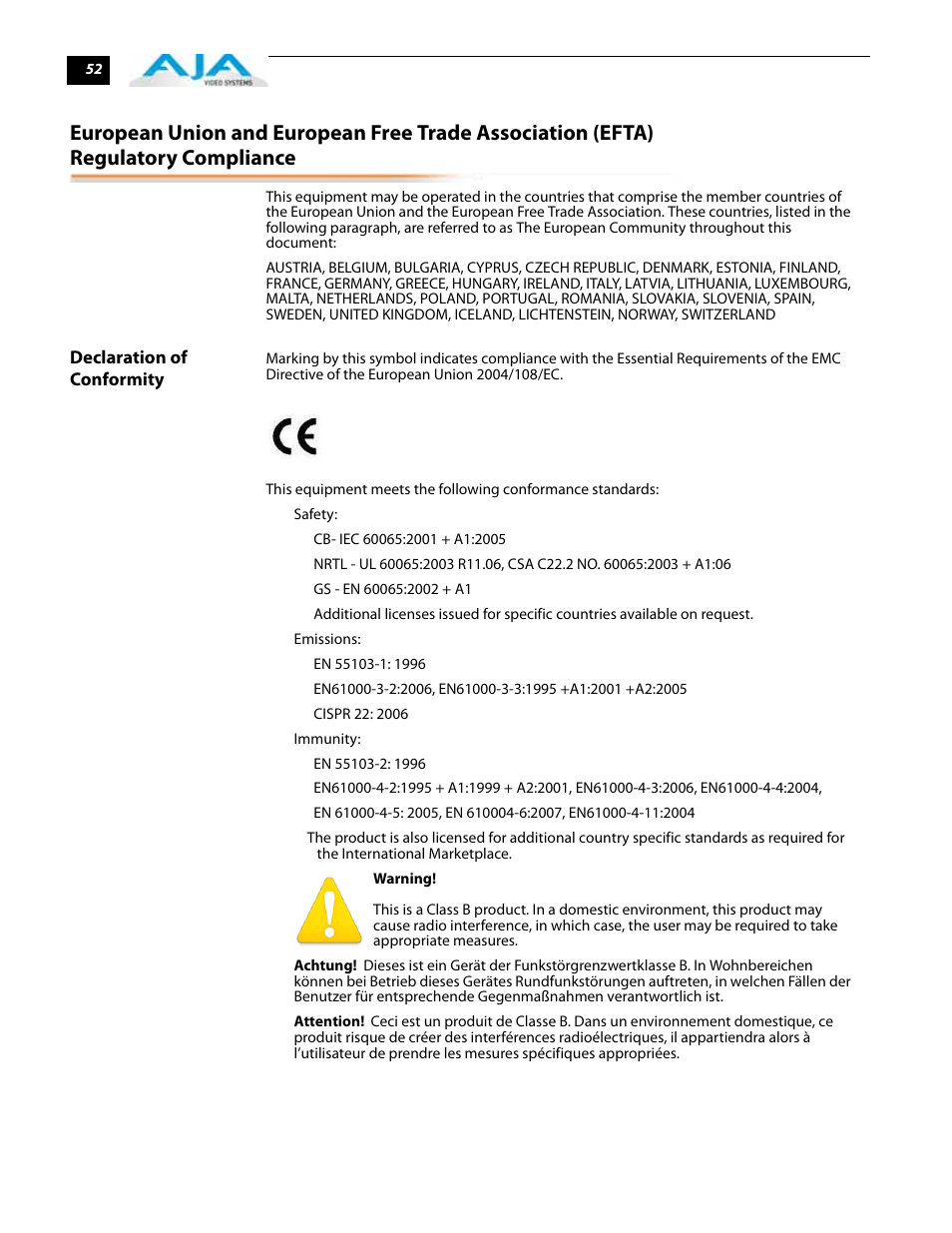 AJA IoExpress User Manual | Page 58 / 68