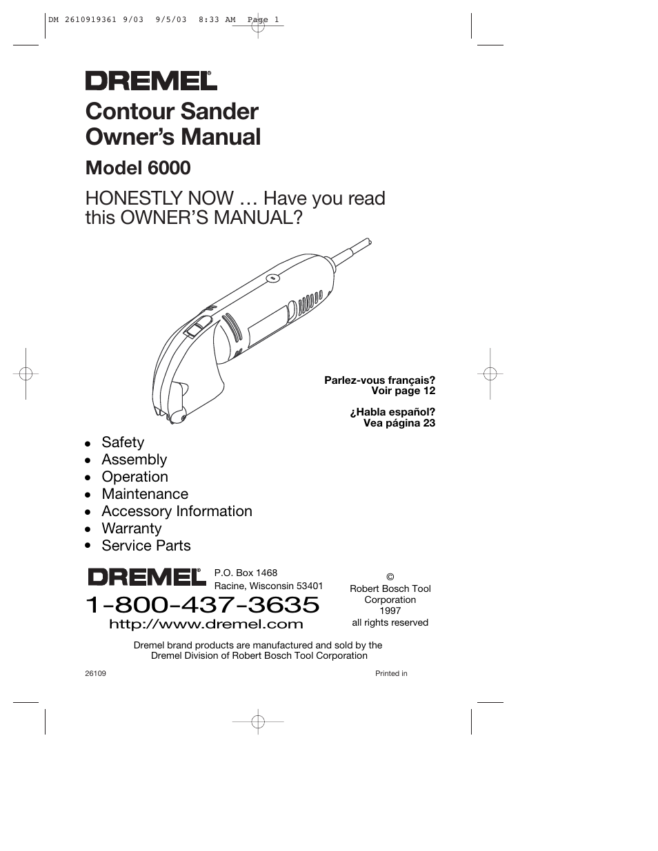 Bosch 6000 User Manual | 35 pages