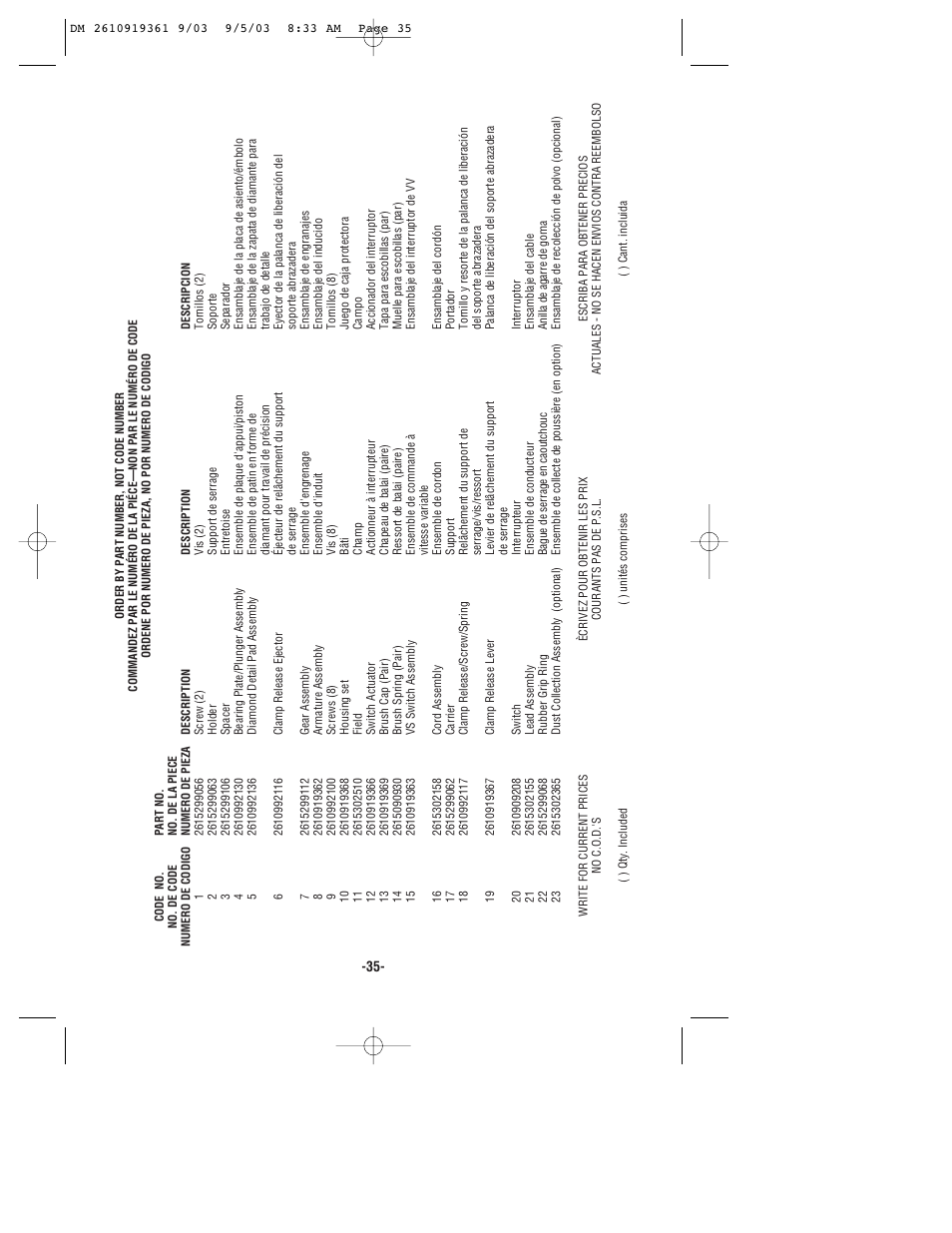 Bosch 6000 User Manual | Page 35 / 35