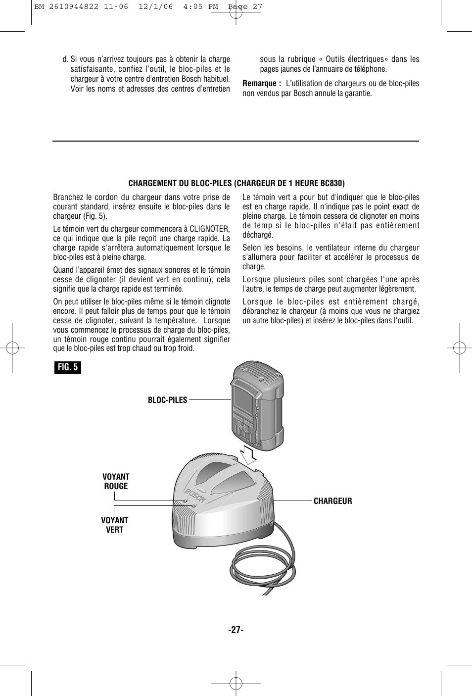 Bosch 38636 User Manual | Page 27 / 48