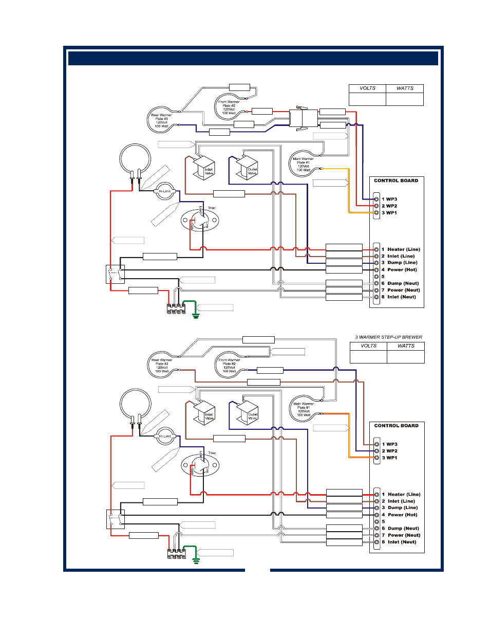 Wiring diagrams (continued) | Bloomfield 2074FRL User Manual | Page 25 / 28