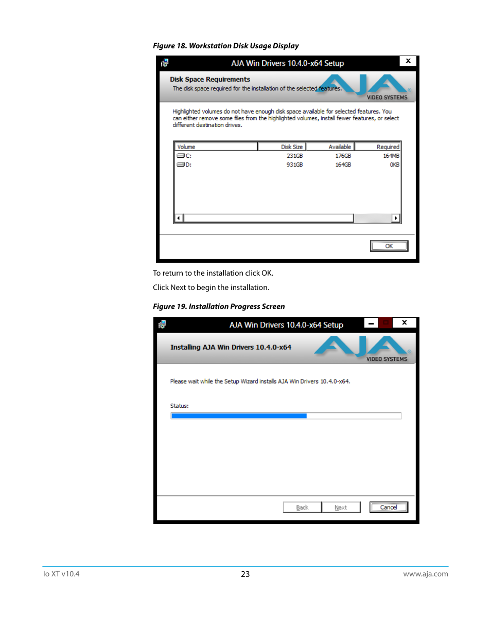 AJA IoXT User Manual | Page 23 / 70