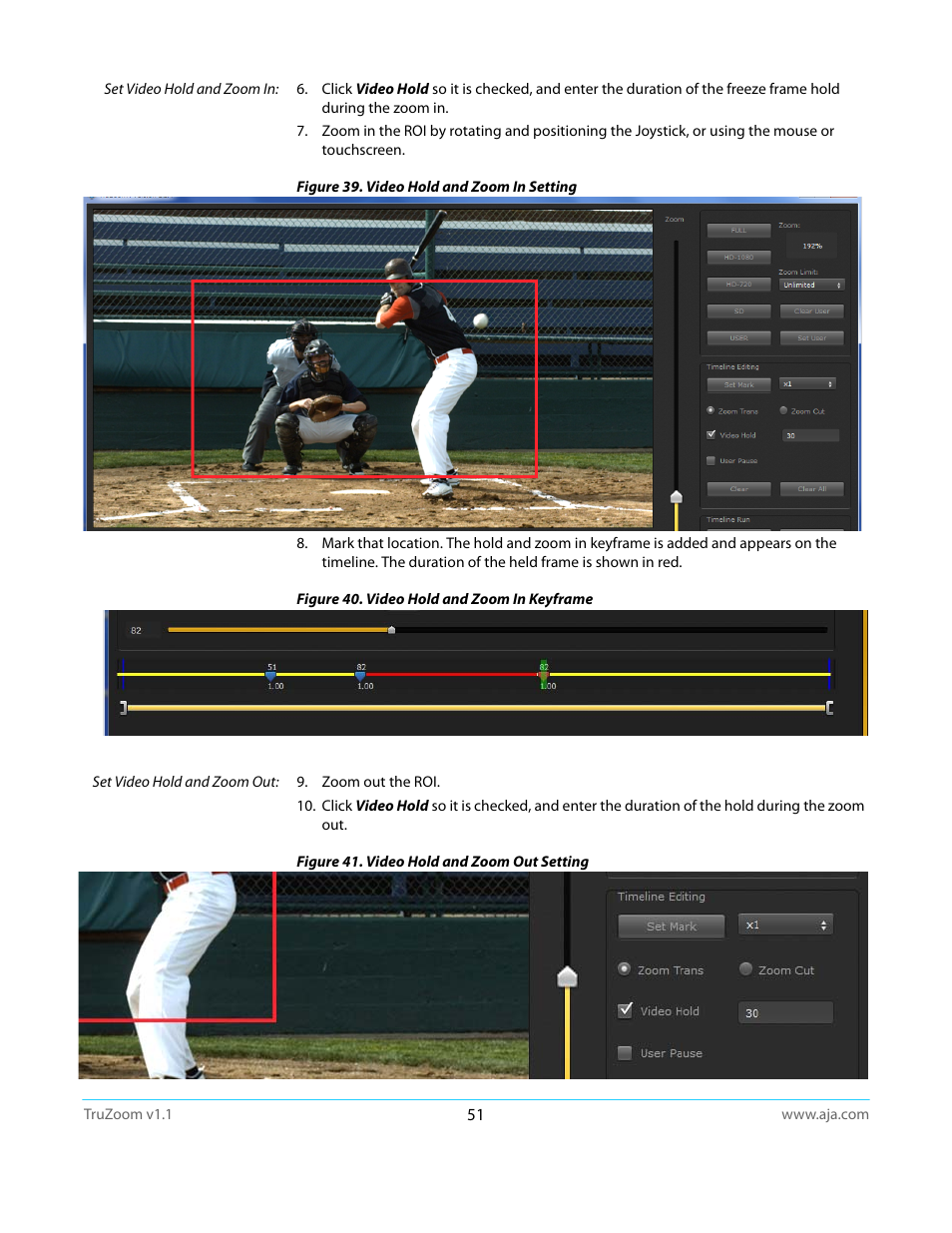 AJA TruZoom User Manual | Page 51 / 72