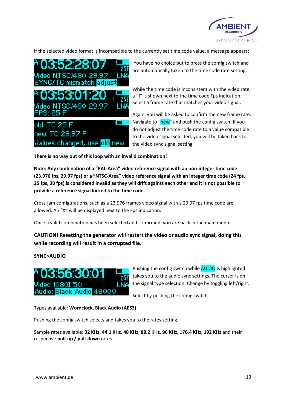Ambient Lockit - ACL 204 User Manual | Page 15 / 32