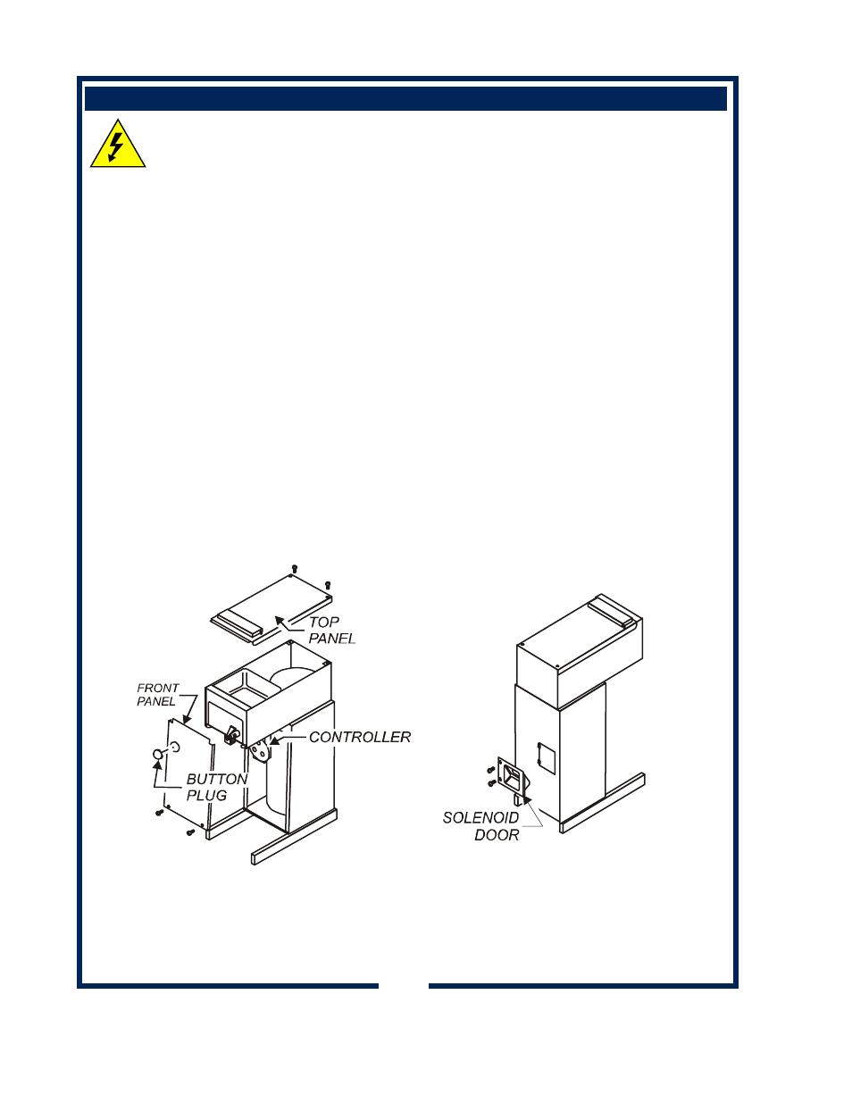 Servicing instructions | Bloomfield 1080 User Manual | Page 16 / 30