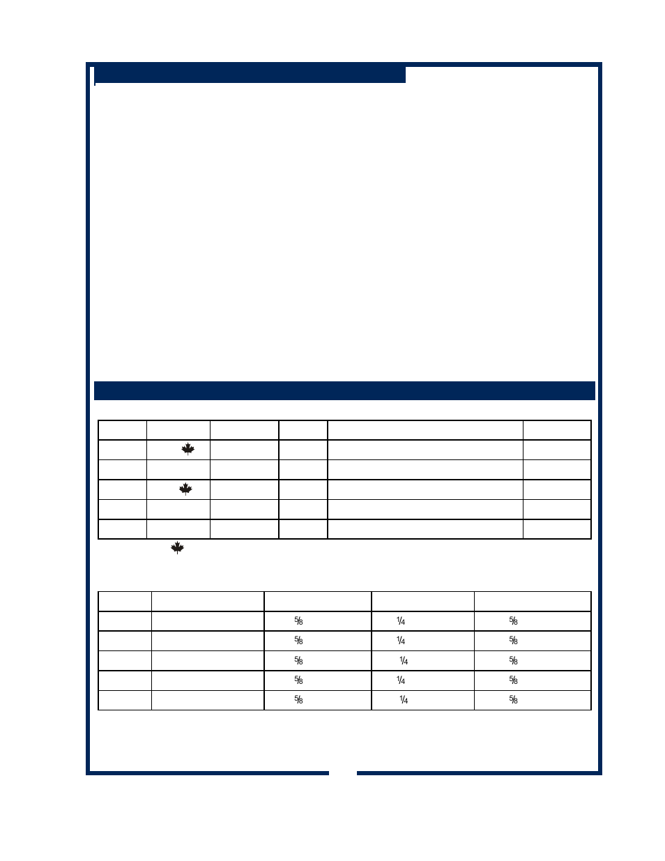Electrical specifications, Dimensions | Bloomfield 2272 User Manual | Page 3 / 26