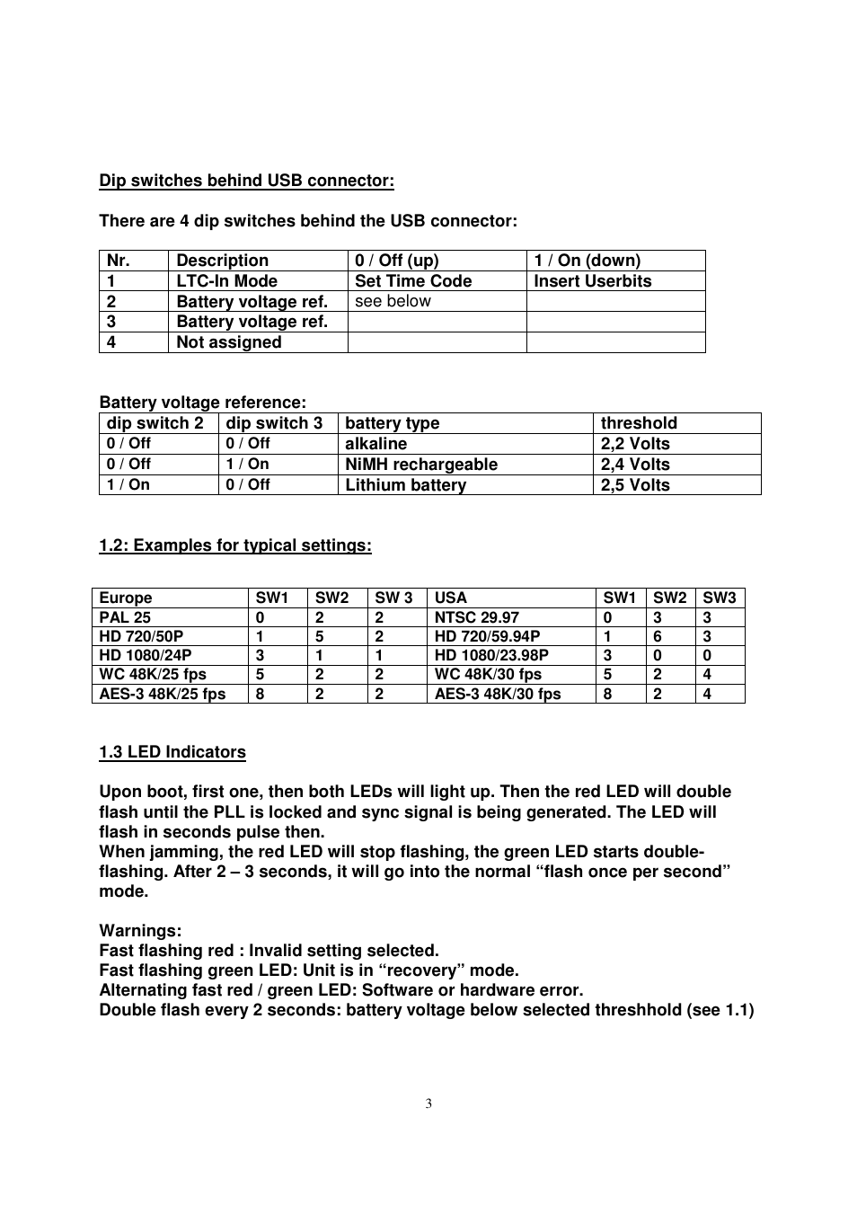 Ambient ACL 203 User Manual | Page 4 / 9