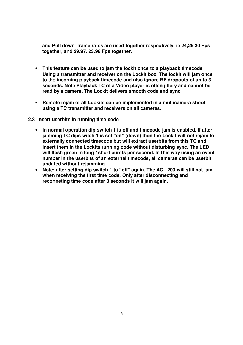 Ambient ACL 203 User Manual | Page 7 / 9