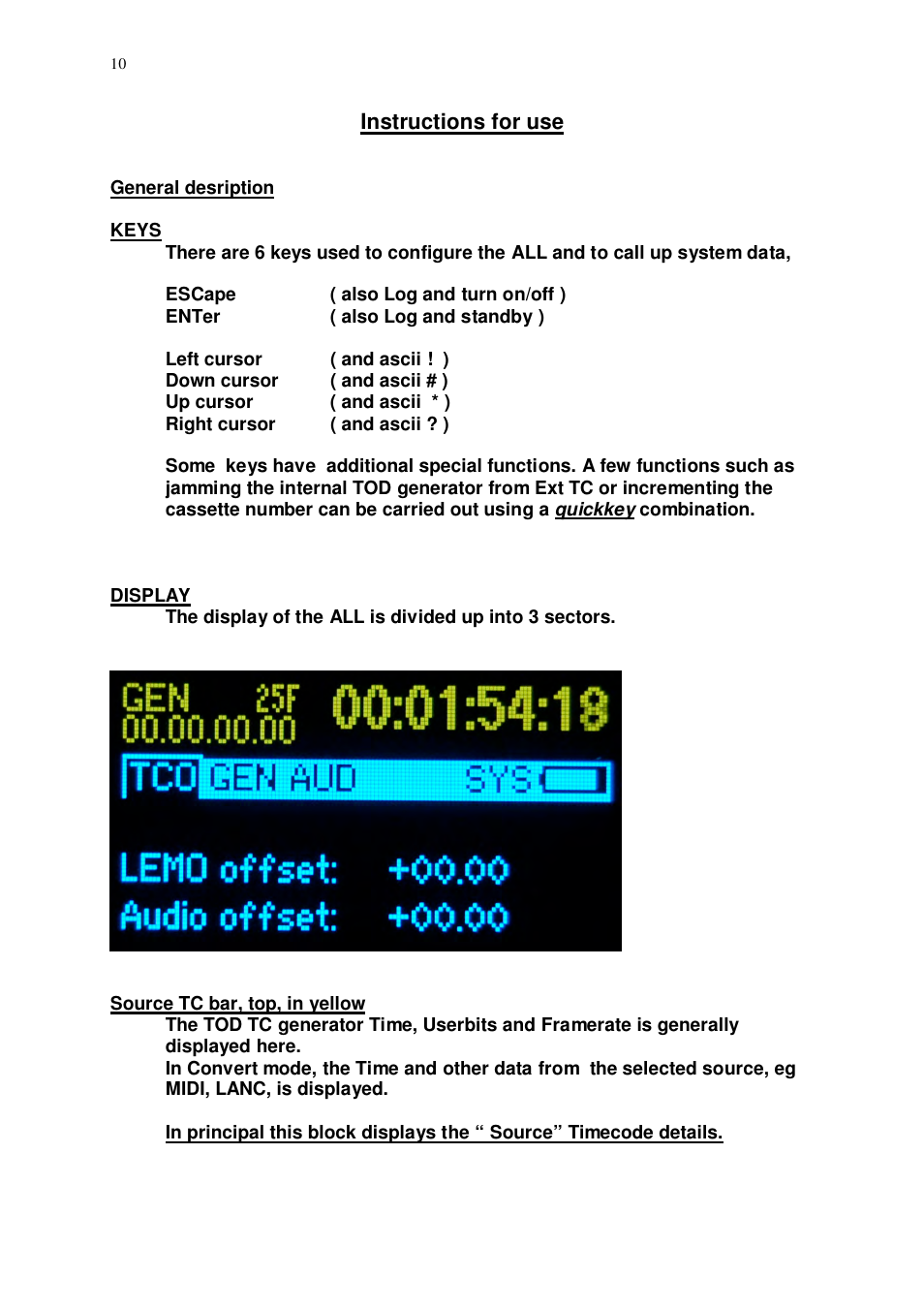 Ambient Lanc Logger - ALL601 User Manual | Page 10 / 20