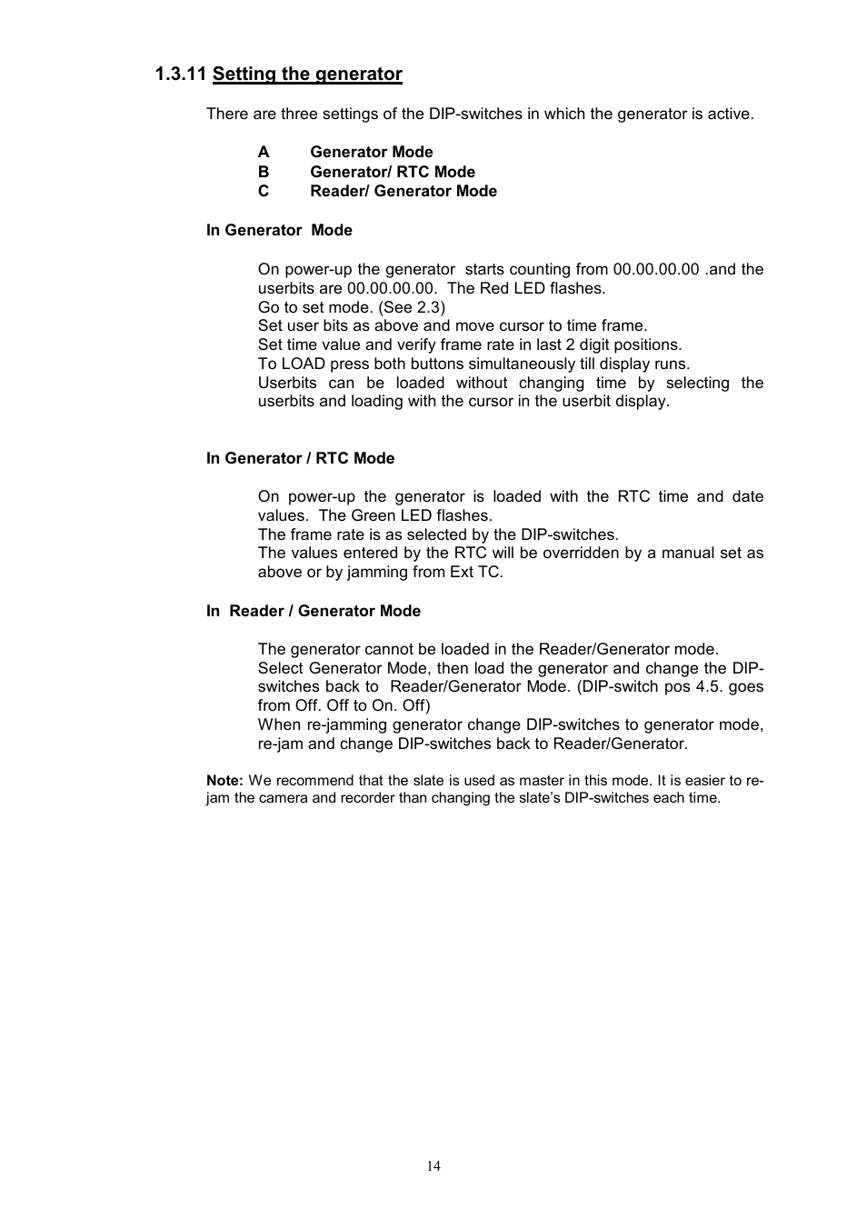 Ambient Wireless TC Slate - ACD 301 RF User Manual | Page 14 / 21