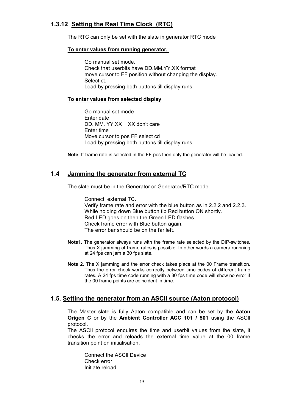 Ambient Wireless TC Slate - ACD 301 RF User Manual | Page 15 / 21
