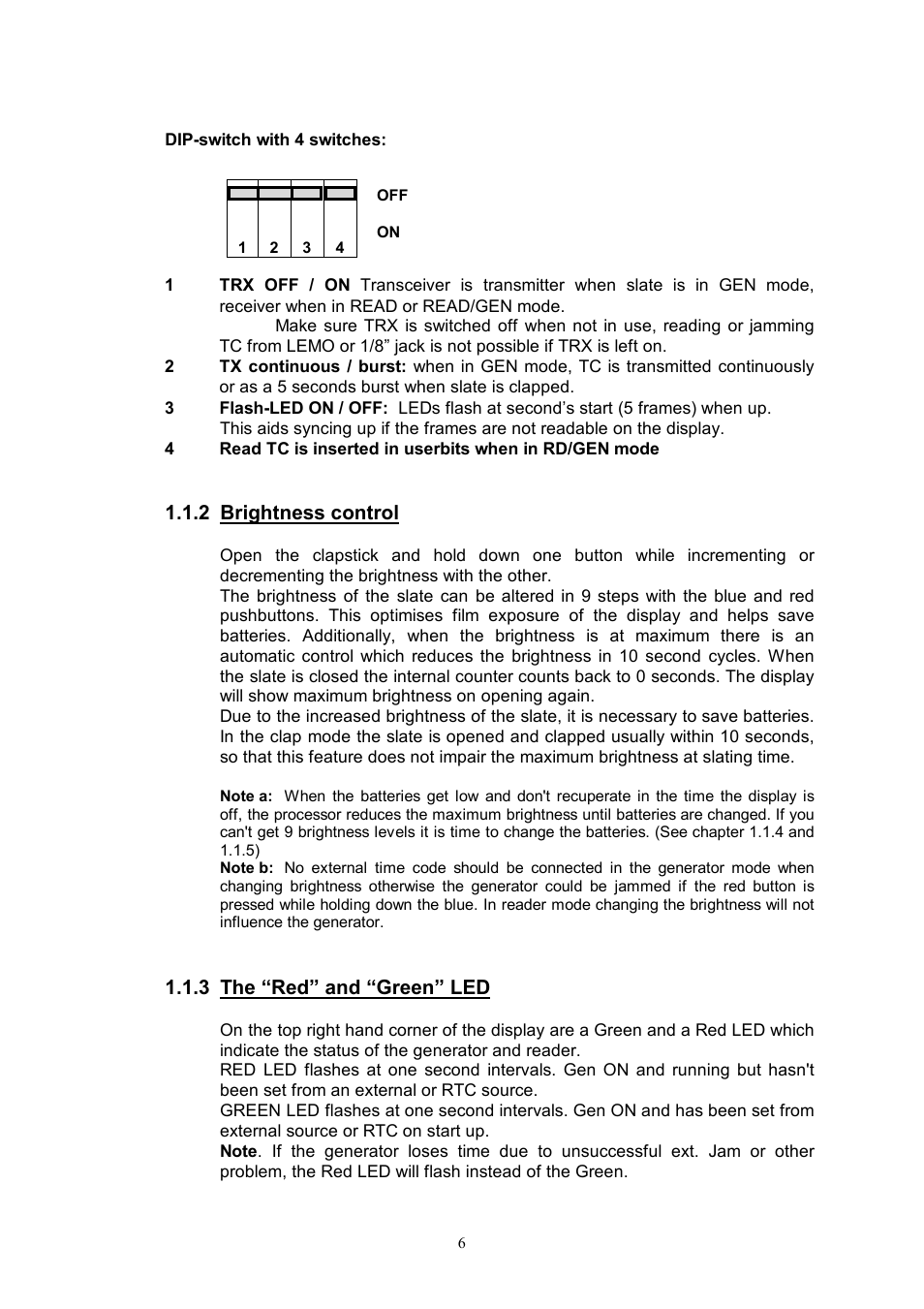 Ambient Wireless TC Slate - ACD 301 RF User Manual | Page 6 / 21
