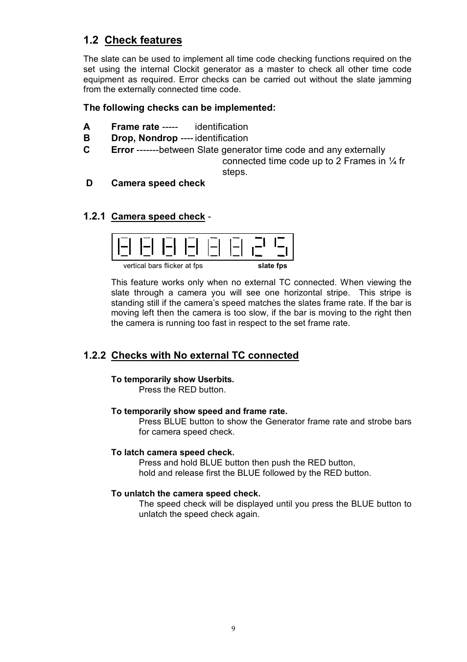 2 check features | Ambient Wireless TC Slate - ACD 301 RF User Manual | Page 9 / 21