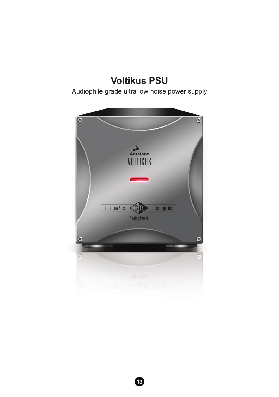 Voltikus psu | Antelope Audio Zodiac Platinum DSD DAC User Manual | Page 15 / 24