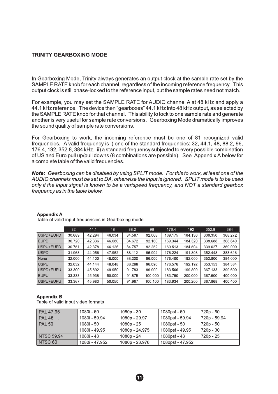 Antelope Audio Trinity Master Clock User Manual | Page 12 / 18