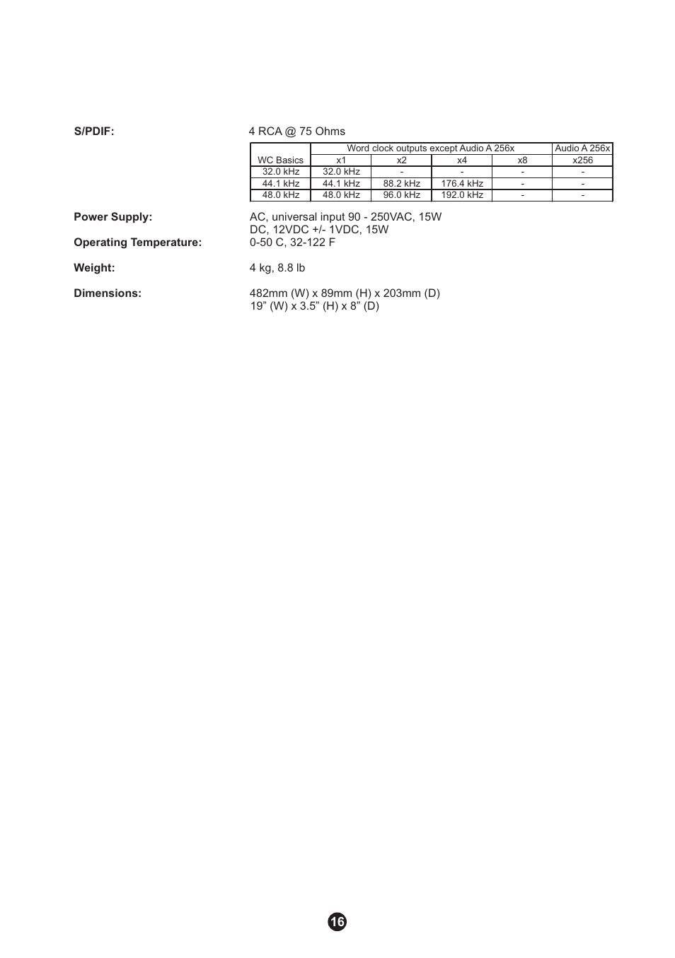 Antelope Audio Trinity Master Clock User Manual | Page 17 / 18