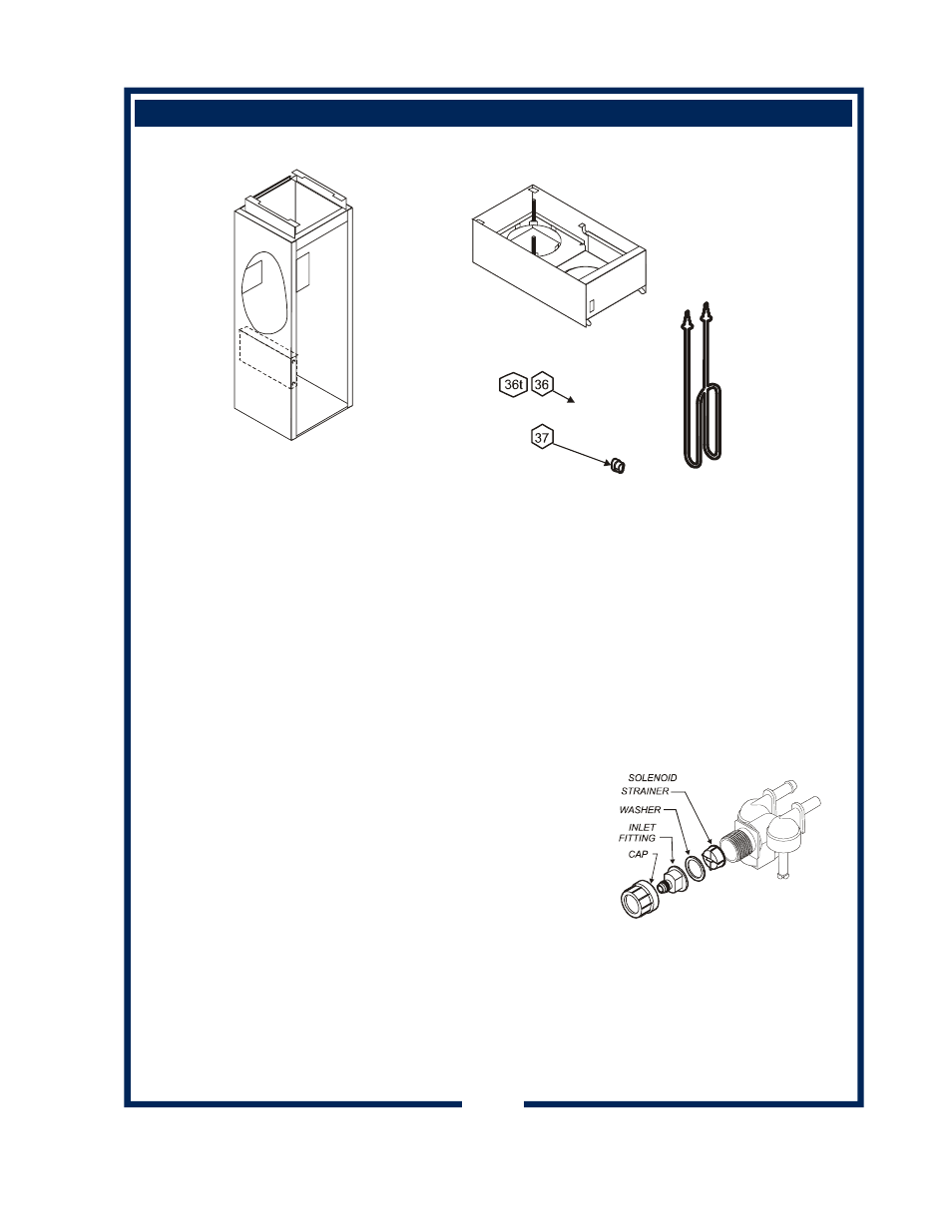 Exploded view & parts list (continued) | Bloomfield COFFEE BREWERS User Manual | Page 25 / 30