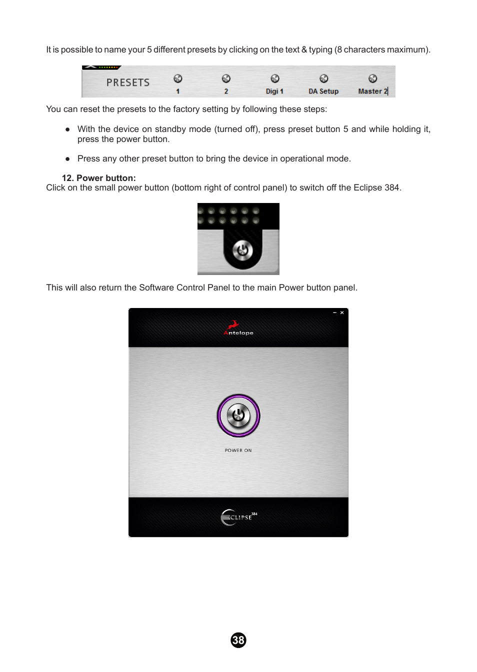 Antelope Audio Eclipse 384 User Manual | Page 37 / 43