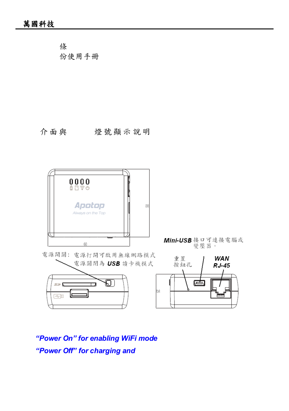 Apotop DW09 Wi-Reader User Manual | Page 4 / 20