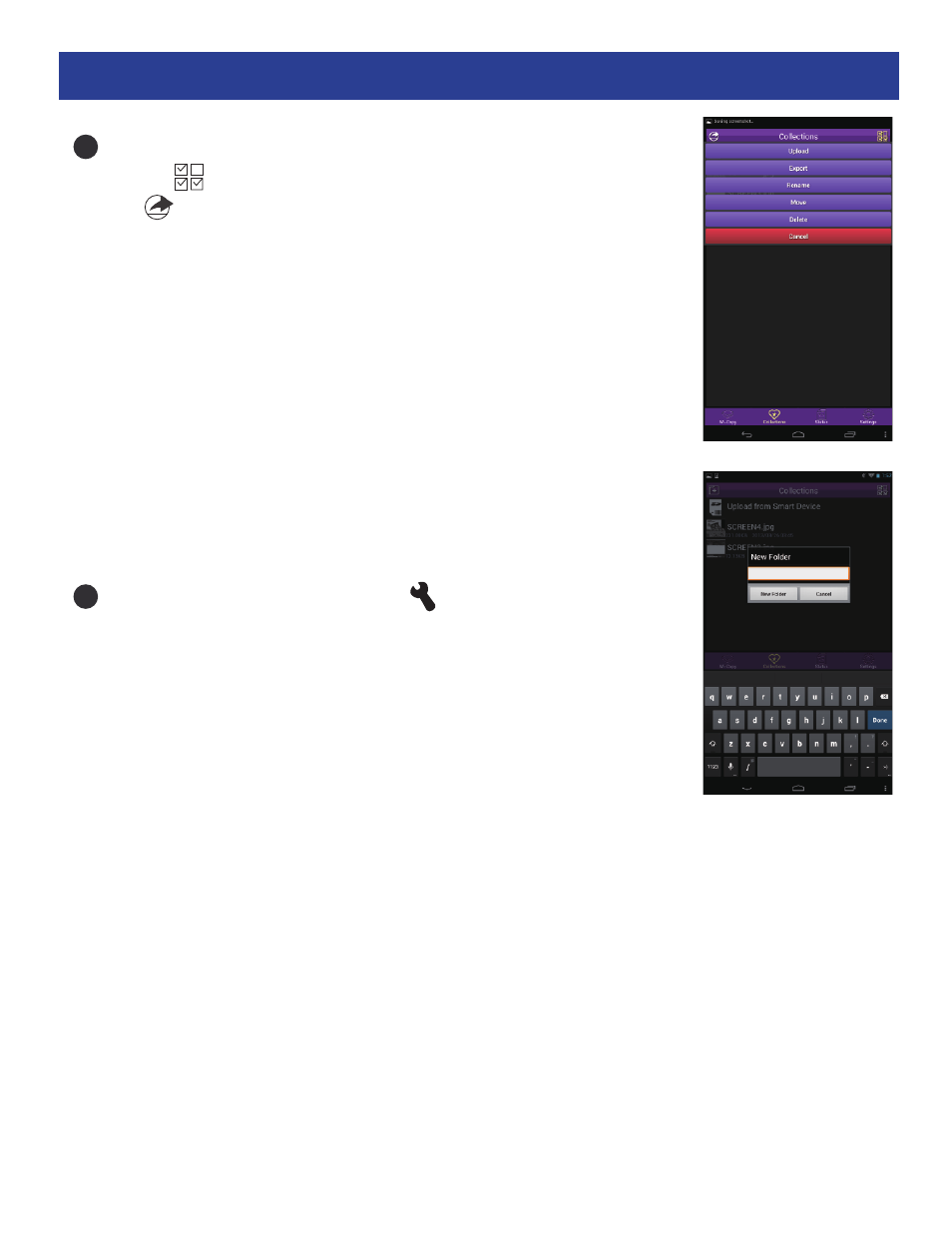 Operation – android devices | Apotop DW21 Wi-Copy User Manual User Manual | Page 16 / 23