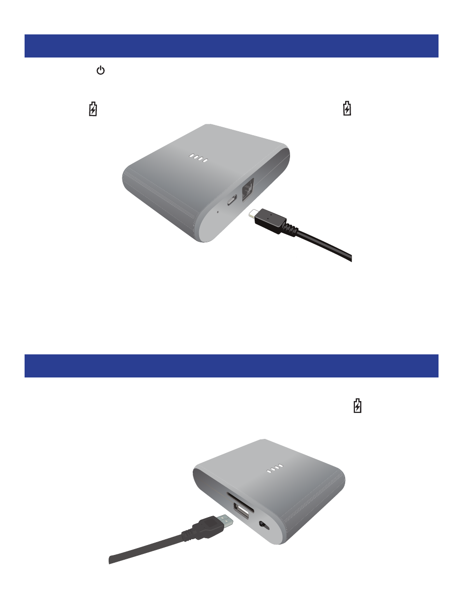 Charging the wi-copy, Charging an apple or android device | Apotop DW21 Wi-Copy User Manual User Manual | Page 5 / 23