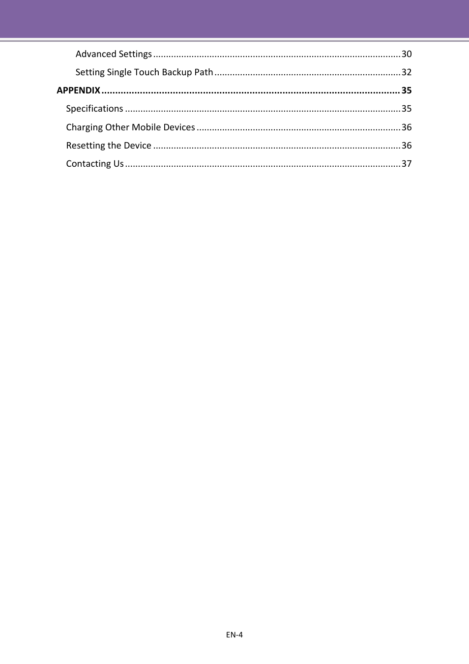 Apotop DW23 Wi-Backup User Manual User Manual | Page 4 / 37