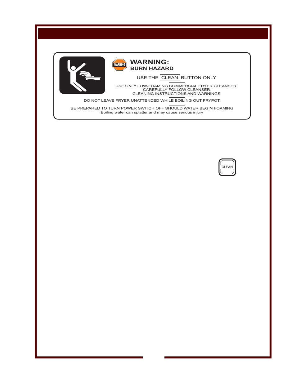 Warning, Preparation prior to operation (continued), Wvae-55fs | Bloomfield WFAE-55F User Manual | Page 13 / 36