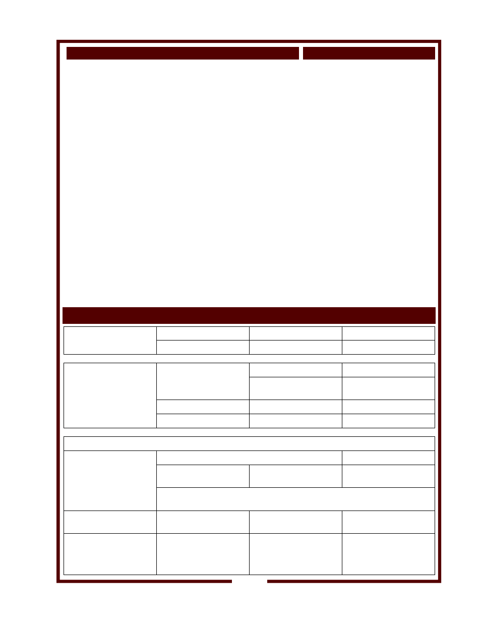 Table of contents specifications introduction | Bloomfield WFAE-55F User Manual | Page 3 / 36