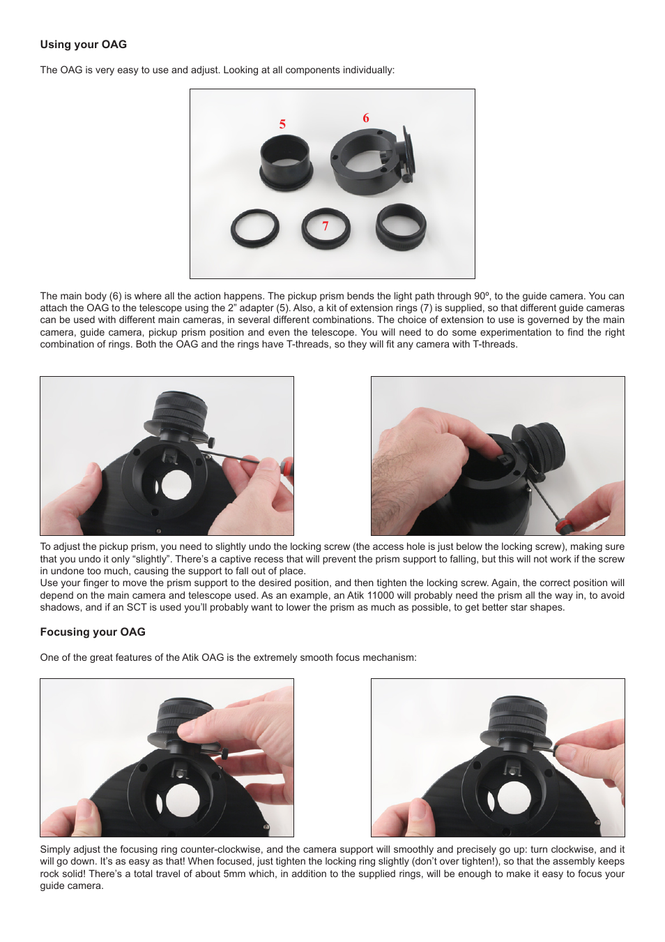 ATIK Cameras OAG User Manual | Page 2 / 2