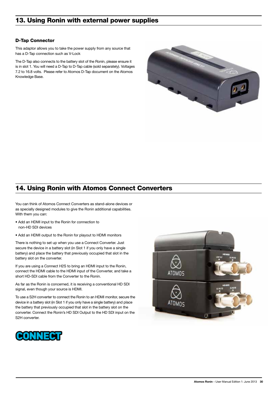 Atomos Ronin User Manual | Page 32 / 34